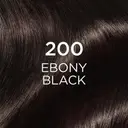 L'Oréal Paris Casting Crème Gloss 200 Ebony Black Musta kevytväri 1kpl