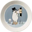 Moomin Arabia Muumi Muumipappa lautanen 19cm harmaa