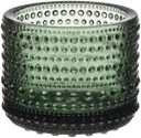 Iittala Kastehelmi kynttilälyhty 64 mm havunvihreä