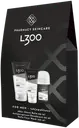 L300 lahjapakkaus miehelle kasvovoide, puhdistusgeeli, antip/deodorant 3x60/150/60ml