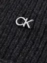 Calvin Klein Chunky rib ck metal beanie