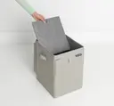 Brabantia pinottava pyykkikori 35L grey