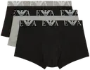 Emporio Armani Bold Monogram 3-pack trunk alushousut