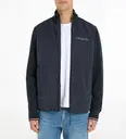 Tommy Hilfiger Tommy logo mix mediastand zip neuletakki