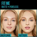 Maybelline New York Fit Me Matte+Poreless -meikkivoide 122 Creamy Beige 30ml