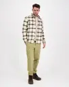 Les Deux Lennon Flannel Check paitatakki