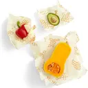 Bee's Wrap mehiläisvaha ruokakääre, 3 kpl (S,M,L) Honeycomb