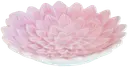 Finnmari Kukkalautanen halkaisija 16,5 cm keraaminen vaaleanpunainen