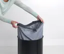 Brabantia pyykkikori korkkikansi 60L matt black