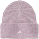 Calvin Klein Chunky rib ck metal beanie