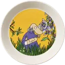 Moomin Arabia Muumi Lautanen Hemuli 19cm keltainen