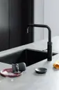 Brabantia Saippuaa annosteleva tiskiharja dark grey