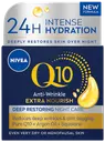 NIVEA 50ml Q10 Anti-Wrinkle Extra Nourish Deep Restoring Night Cream -yövoide