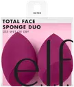 e.l.f. cosmetics Total Face Sponge Duo meikkisieni
