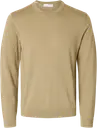 Selected homme Slhtray ls knit merinoneule