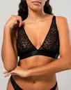 Understatement Naisten Mesh Plunge Bralette
