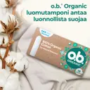 o.b.® Organic Normal 16 kpl