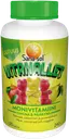 Sana-sol Vitanallet monivitamiini Omena & Päärynä 120kpl/240g
