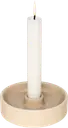 Arabia kynttilänjalka Kirnu 11x3,5 cm beige
