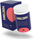 MELZEN melatoniini 1,9 mg + B6 purutabletti mansikka 90 tabl. (27 g)