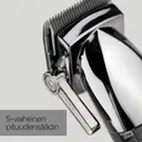 BaByliss hiustenleikkuukone Super X Metal Chrome