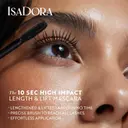 Isadora The 10 Sec High Impact Length & Lift Mascara 01 Black 9 ml