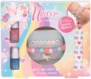 Casuelle Unicorn nail art with bracelet lahjapakkaus