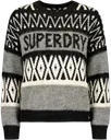 Superdry Branded Pattern Crew neule