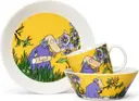 Moomin Arabia Muumi Lautanen Hemuli 19cm keltainen