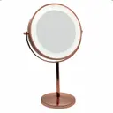 Danielle Rose Gold Double Halo pöytäpeili 5x suurentava