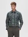 Selected Slhslimsoho-aop mix shirt ls b kauluspaita