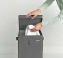 Brabantia pinottava pyykkikori 35L pepper black