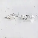 Cailap Hopeakorvakorusetti 2 paria, sydän ja rusetti