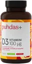 Puhdas+ D3-Vitamiini 100µg 120 kaps