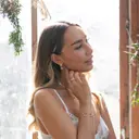 Timi of Sweden Aquamarine korvarenkaat