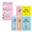 KOCOSTAR Happy Mask Kit kangasnaamiopakkaus 5 kpl