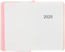 Taskukalenteri A6, vaaleanpunainen