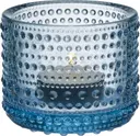 Iittala Kastehelmi kynttilälyhty 64 mm vedensininen