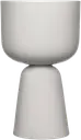 Iittala Nappula ruukku S 260x155 mm vaaleanharmaa