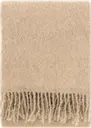 Lapuan Kankurit Saaga Uni mohairhuopa 130x170cm+hapsut beige