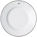 Lexington Stoneware jälkiruokalautanen 22,5cm valkoinen/tummansininen