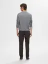 SELECTED HOMME Slh175-slim milesstructure dyed pant housut