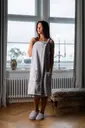 Luin Living Cosy Kylpytossut pearl grey S/M