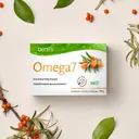 Omega7 kaksoistyrniöljy ravintolisä 60 kaps.