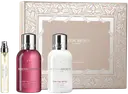 Molton Brown XMAS Fiery Pink Pepper Travel Set lahjapakkaus