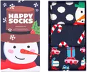 Happy Socks Holiday Navy Gift Set 3-pack sukat