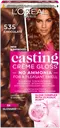 L'Oréal Paris Casting Crème Gloss 535 Chocolate Mahonkinen Kullanruskea kevytväri 1kpl