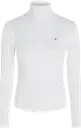 Tommy Hilfiger slim 5x2 rib roll nk poolo