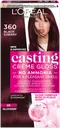 L'Oréal Paris Casting Crème Gloss 360 Black Cherry Tumma Mahonginruskea kevytväri 1kpl