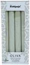 Puttipaja kruunukynttilä Oliva 4kpl salvia oliiviöljysteariini 20cm